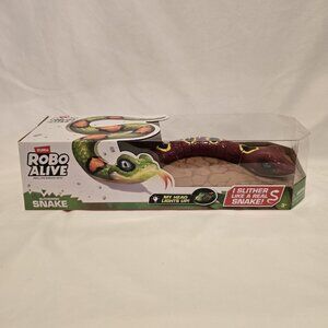 Zuru Robo Alive Red Slithering Snake Real-Life Robotic Pets